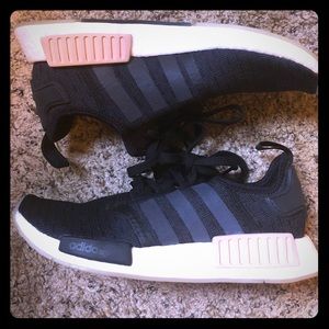 Adidas NMDs Black/white/pink